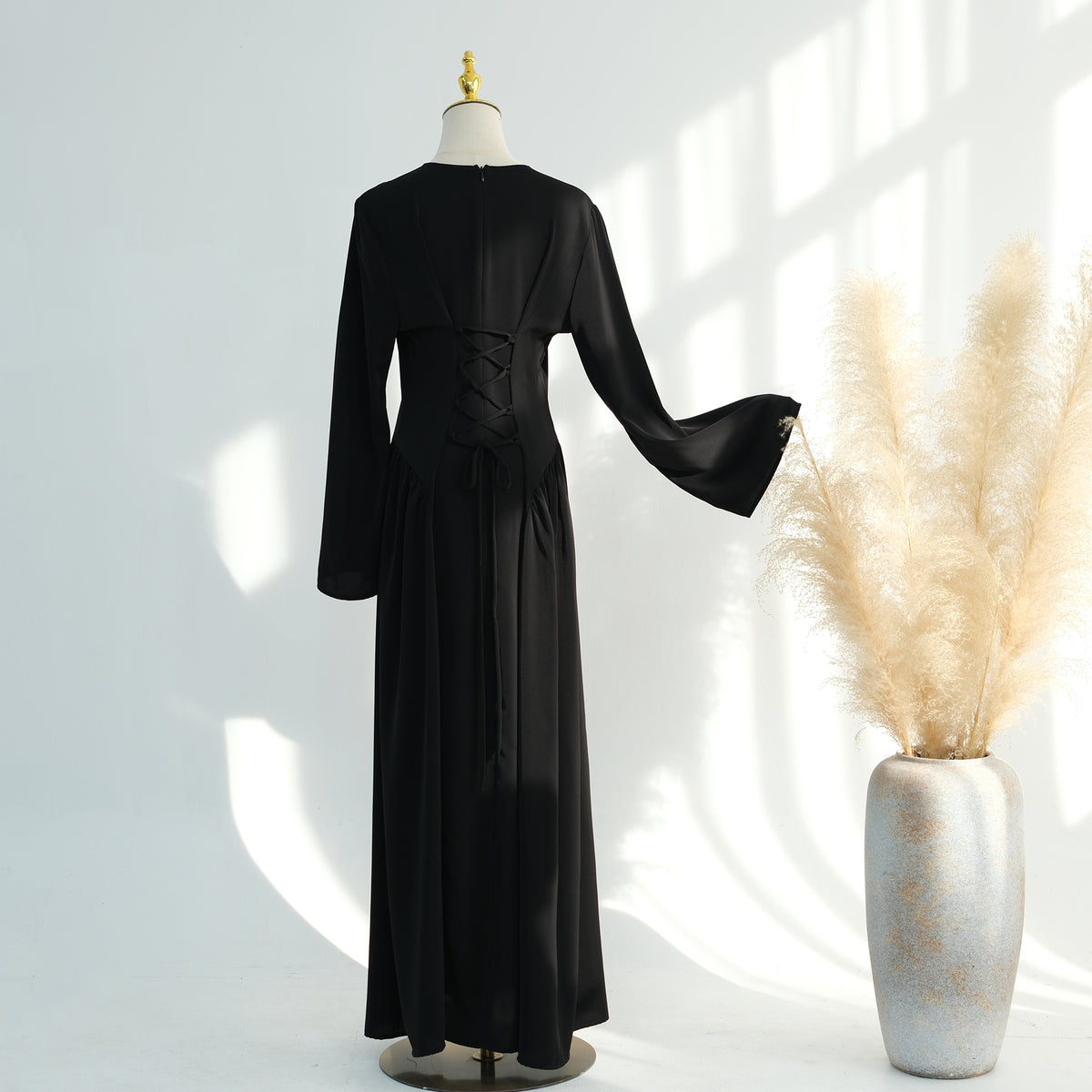 Abaya drapée