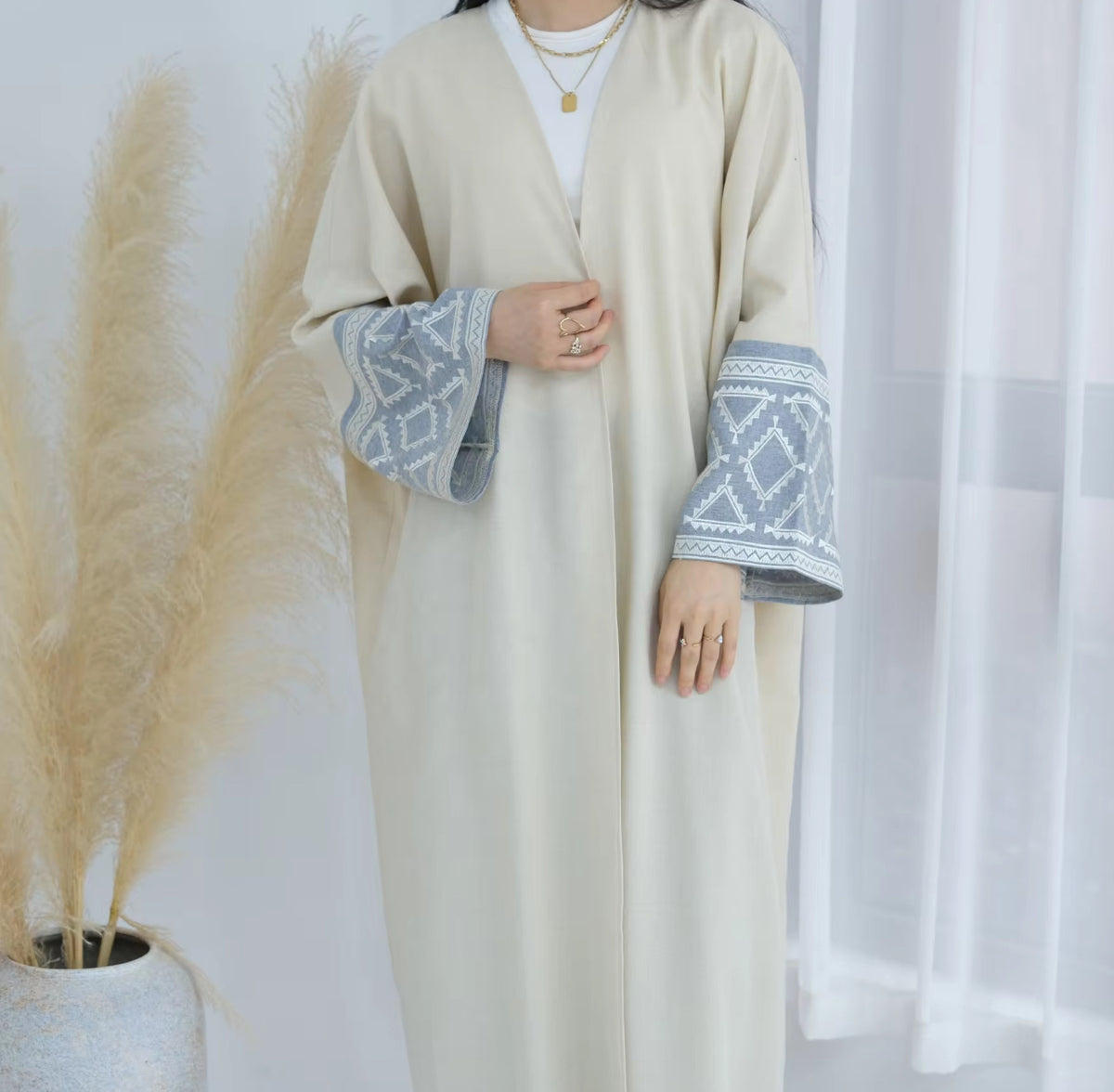 Abaya brodé