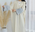 Embroidered abaya
