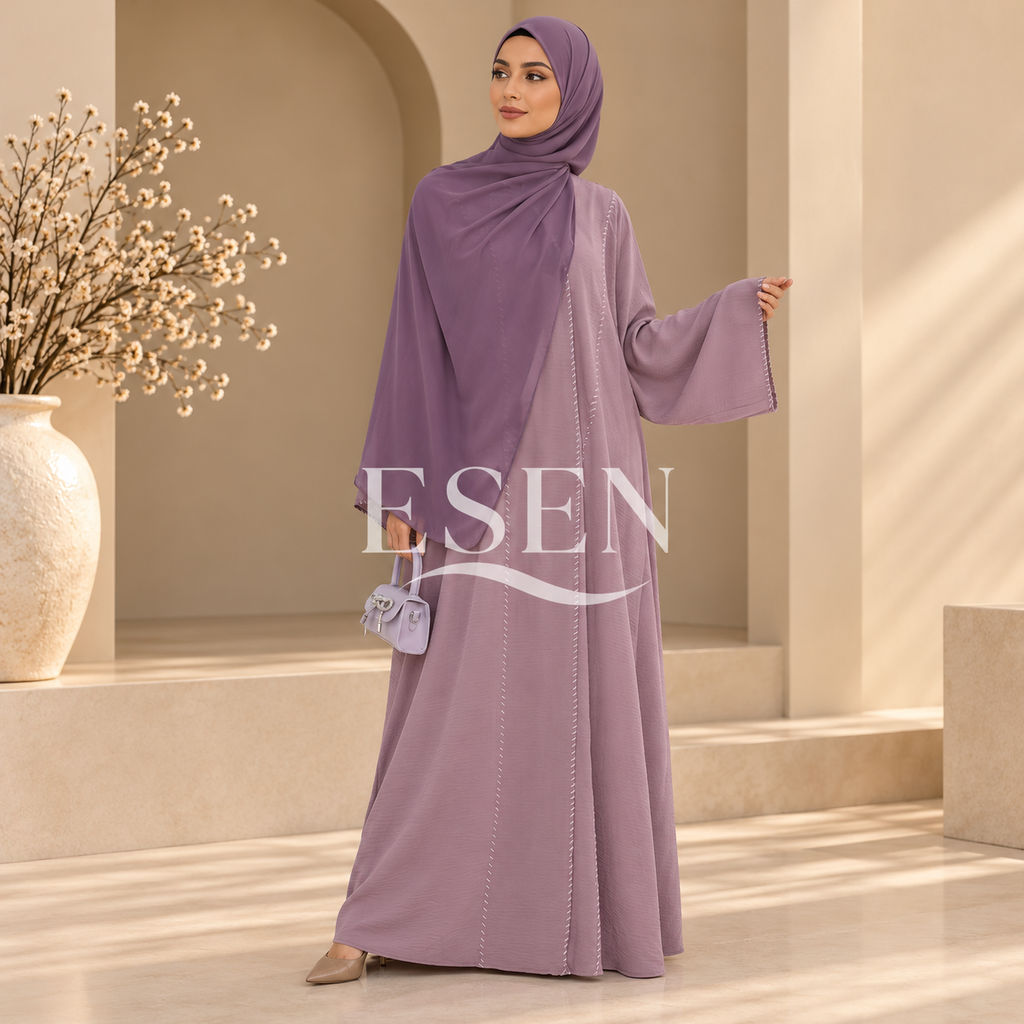 Kimono hijab intégré